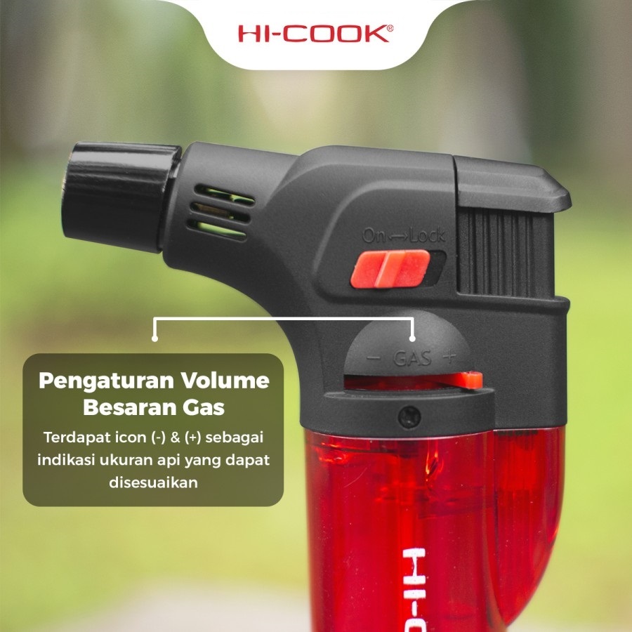 Jual Hi Cook Torch Lighter TL 01 Pemantik Obor Api Besar Gas Torch Blow ...