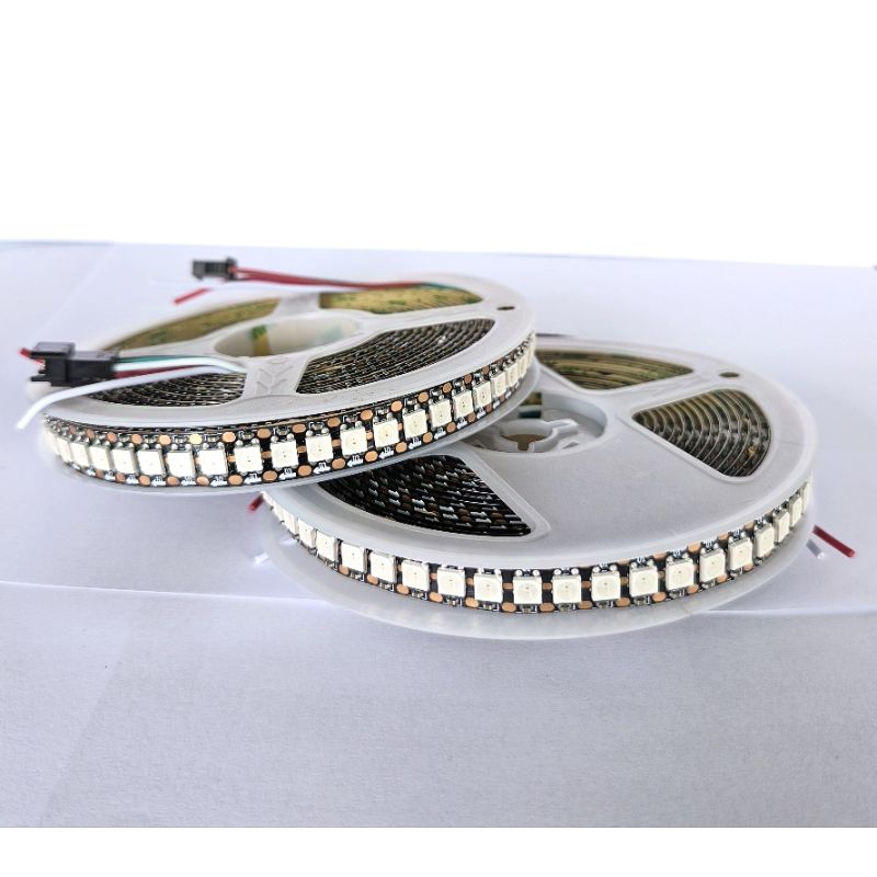 Jual LED WS2812B 1 Rol 5 meter 720Led 5 volt kabel soket | Shopee Indonesia