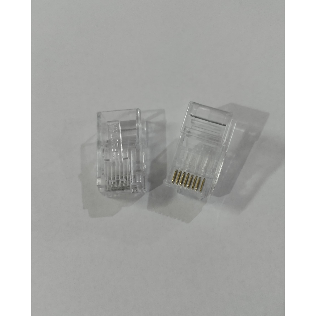 Jual KONEKTOR RJ45 CAT 5e/CAT 6e UTP SPECTRA ISI 100Pcs | Shopee Indonesia