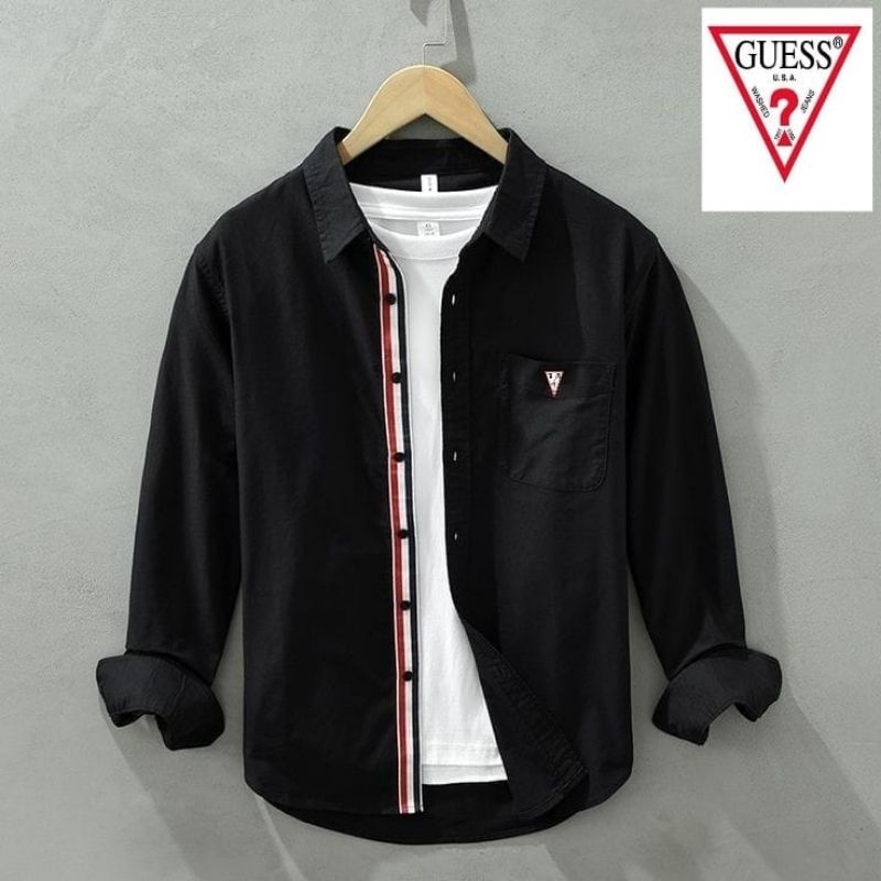 Jual kemeja polos guess's panjang pria terbaru dan terlaris list ...