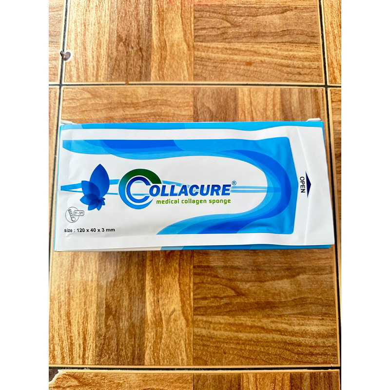 Jual Collacure medical collagen sponge 120 x 40 x 3mm | Shopee Indonesia
