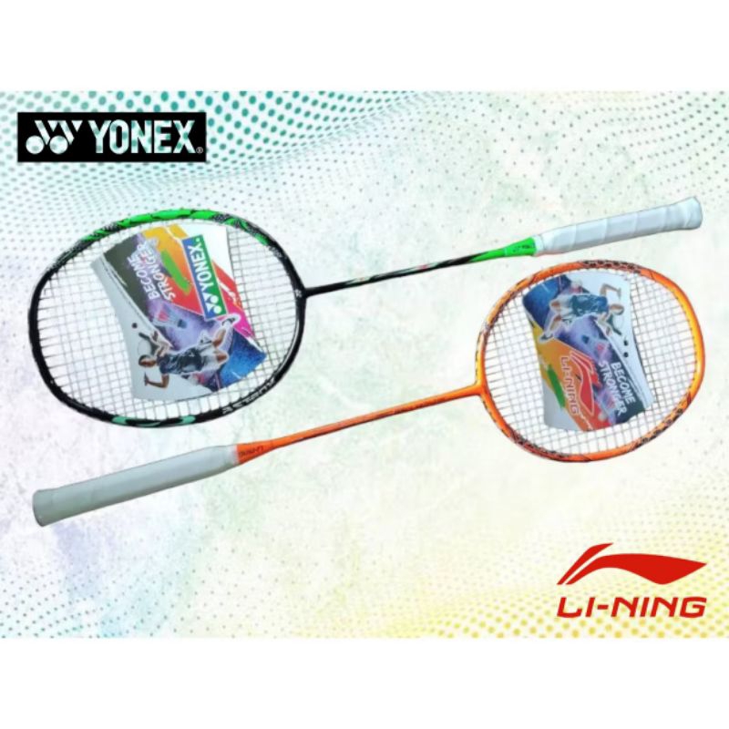 Jual Raket Badminton Lining atau Yonex + Tas Bulutangkis (pcs) | Shopee ...