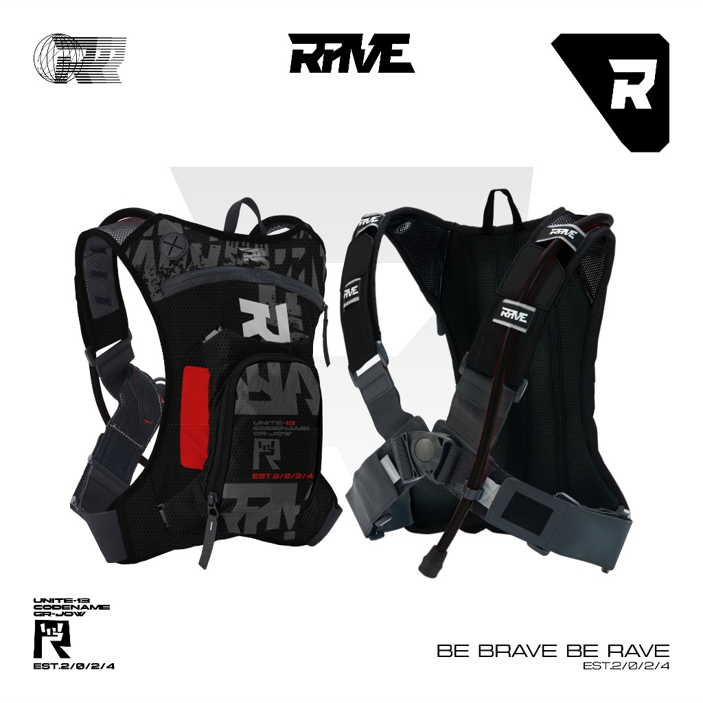 Jual RAVE RACEGEARS - Tas Hydropack Enduro 3L Hydration Pack Ravionic ...