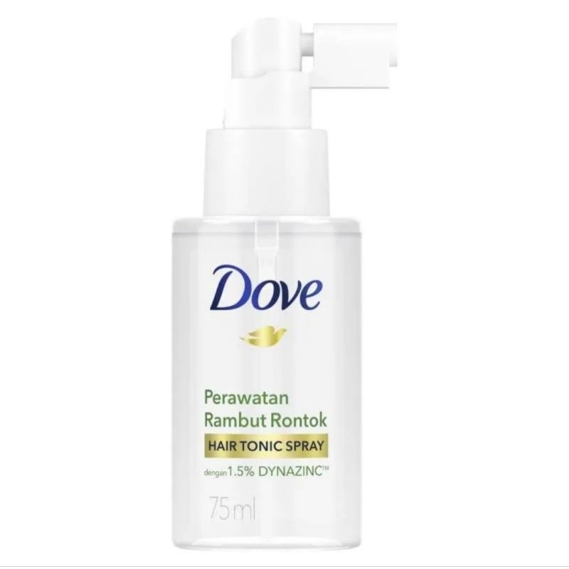 Jual Dove Hair Tonic Spray 75 ml untuk rambut rontok 75ml | Shopee ...