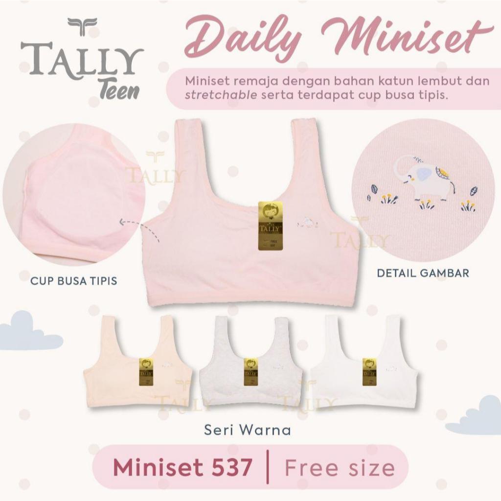 Jual MINISET BUSA TALLY 537 KATUN FREESIZE - Tally 537 Miniset Bra Anak ...