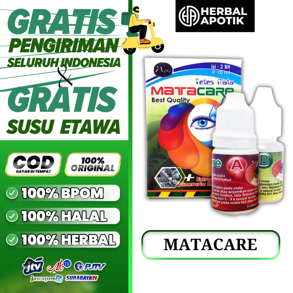 Jual MATACARE | obat tetes mata | original garansi 100% | Shopee Indonesia