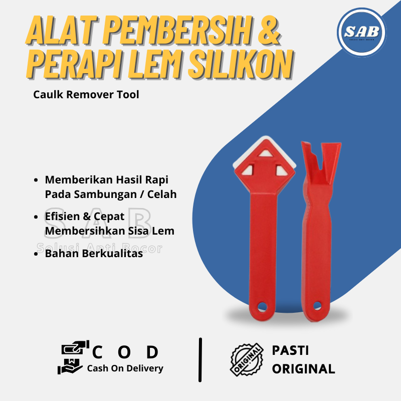 Jual Alat Pembersih Perapi Lem Silikon Sealant Tool Scraper Silicone ...
