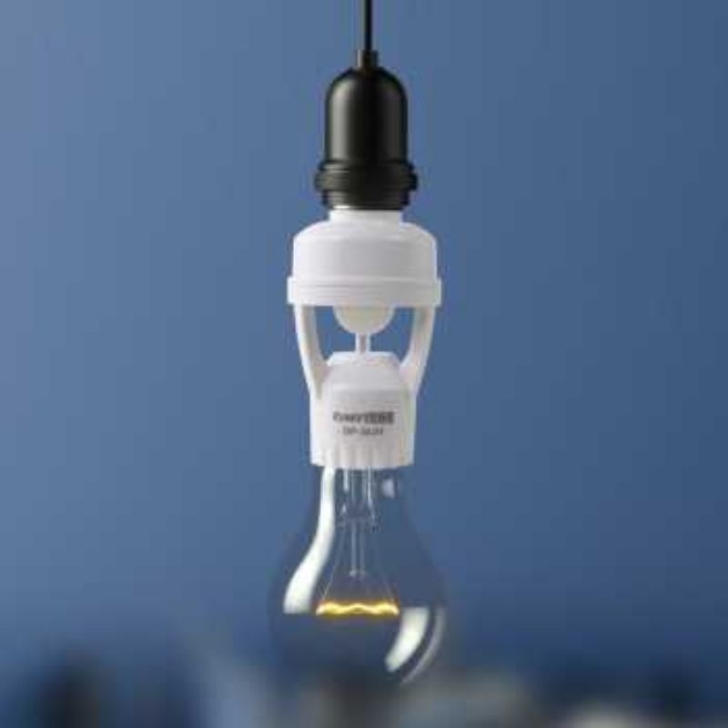 Jual Fitting Lampu Bohlam PIR Sensor Gerak Timer Otomatis 2000 LUX E27 ...