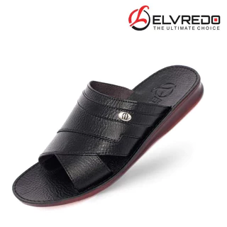 Elvredo - Sandal Kulit Pria Size 39 - 43