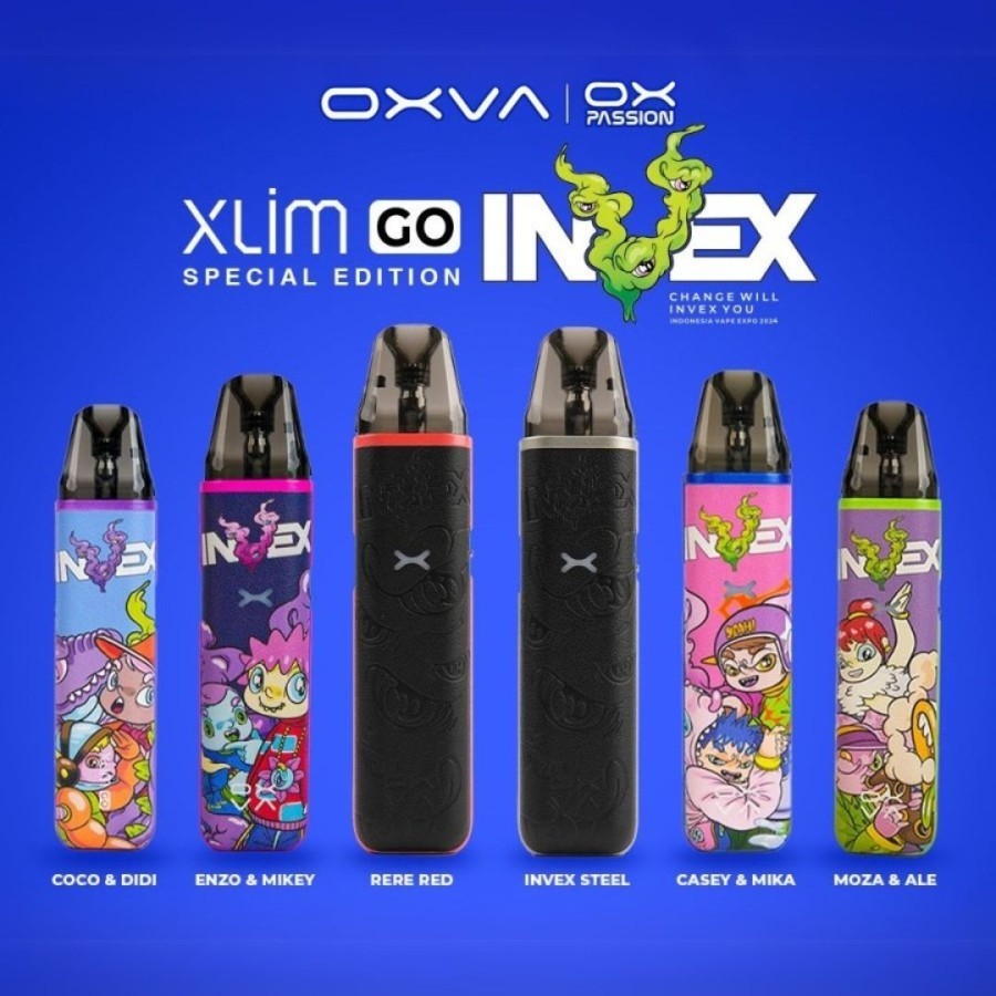 Jual Pod Oxva Xlim Go Special Edition Invex Bundling Liquid 15ML ...