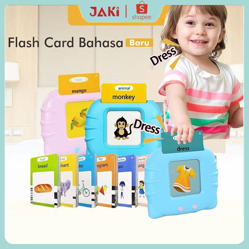 Jual JAKI Flash CardAnak/kartu belajar/flash card bahasa Inggris ...