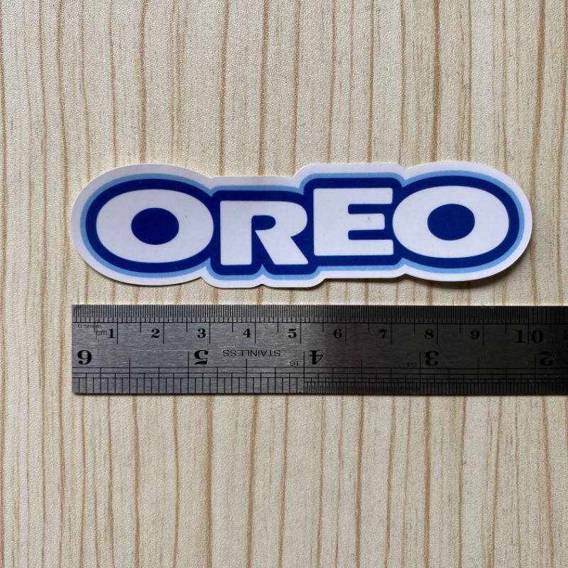 Jual Stiker Vinyl Waterproof Brand Oreo | Shopee Indonesia