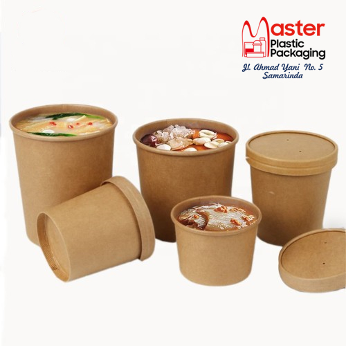 Jual Paper Cup Soup 12 Oz + Lid ( Tutup ) - 25 Pcs | Shopee Indonesia