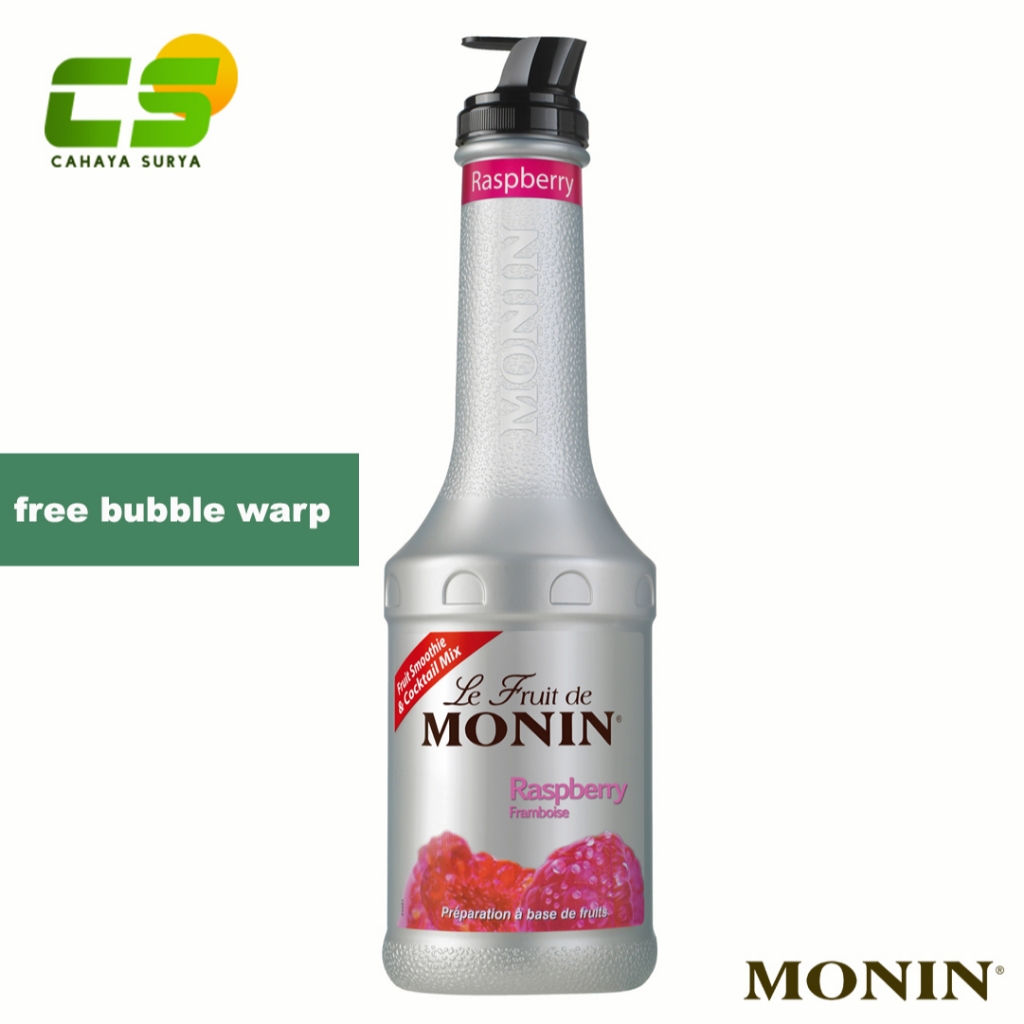 Jual Monin Fruit Mix/Puree - Raspberry Puree 1000 ml | Shopee Indonesia