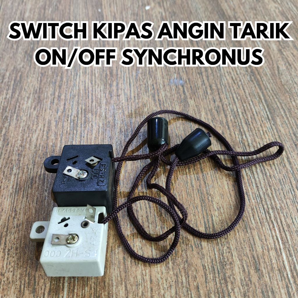 Jual SWITCH SAKLAR TARIK ON/OFF SINKRONUS UMUM ORI | Shopee Indonesia