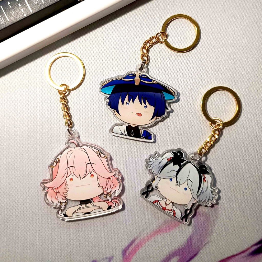 Jual Wuthering Waves - Chang Li Key Chain | Gantungan Kunci (art by ...