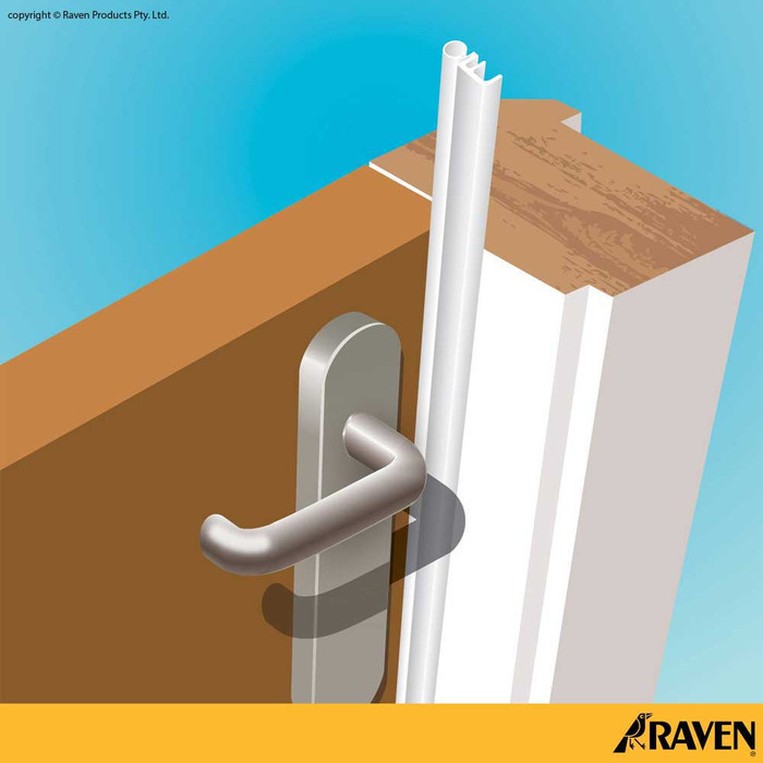 Jual Raven Door & Window Frame Seal RP7 White | Shopee Indonesia