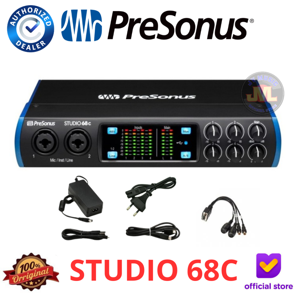 Jual Presonus Studio 68C USB-C Audio Interface Soundcard | Shopee Indonesia