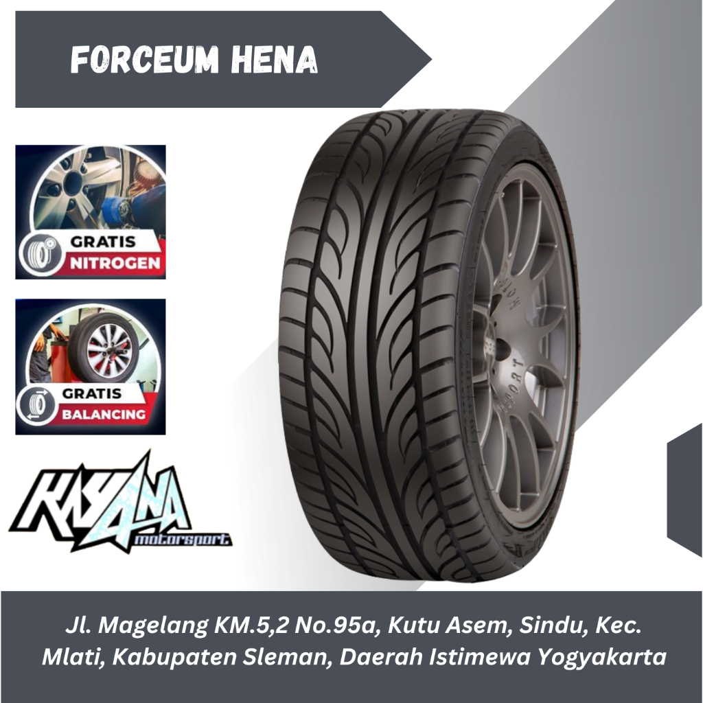 Jual Ban Mobil 215 65 R16 Merk Forceum Hena Ban Tubles Radial (Gratis ...