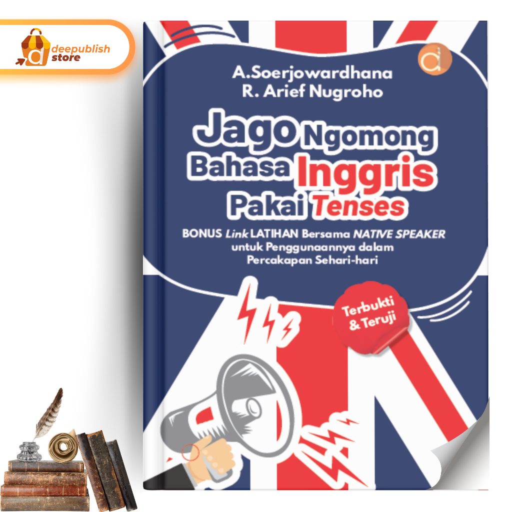 Jual Deepublish - Buku Jago Ngomong Bahasa Inggris Pakai Tenses - Buku