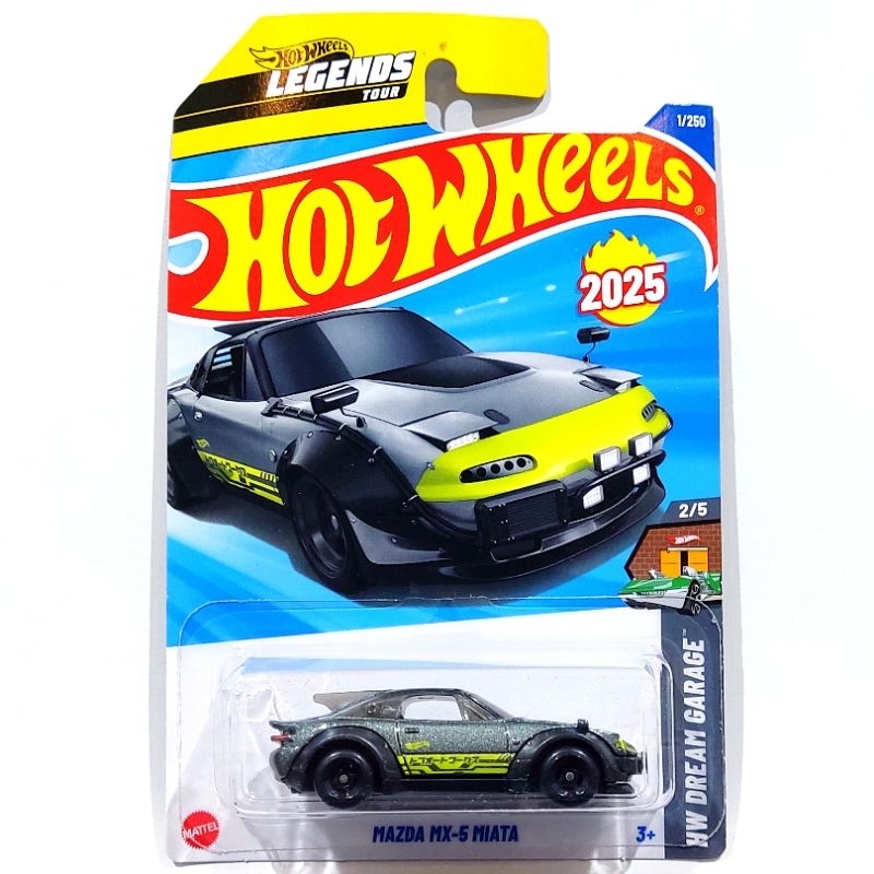 Jual Hot Wheels Mazda MX5 Miata Hitam Legends Tour 2025 B2025