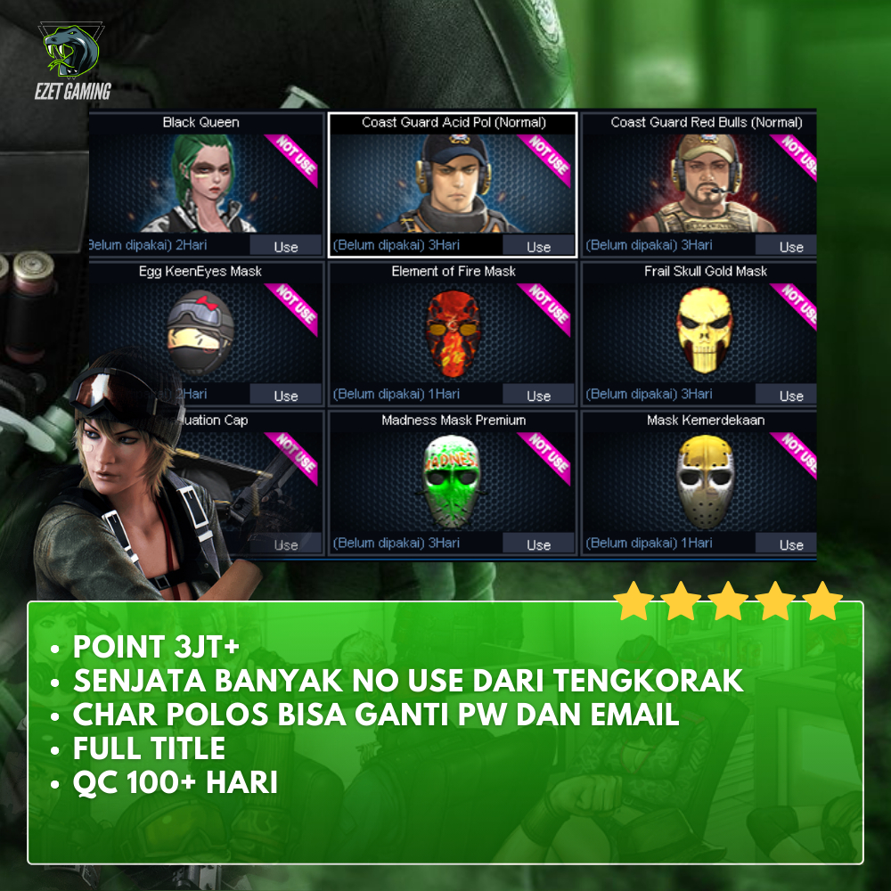 Jual MAJOR 3 GOLD FULL TITLE | QUICK CHANGE 100 HARI | CHAR PB | AKUN ...