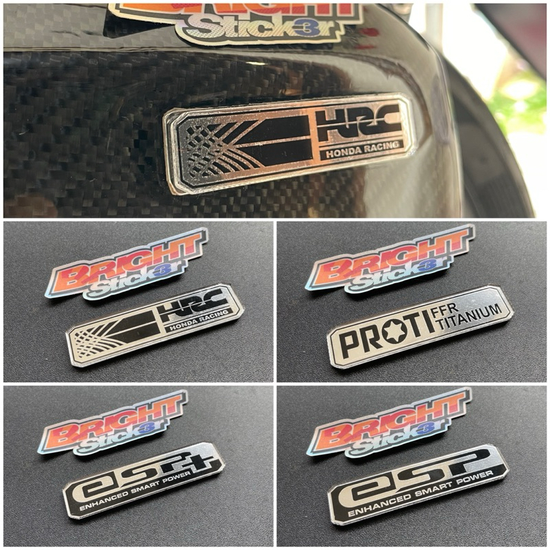Jual EMBLEM FILTER HONDA ESP HRC PROTI AKRILIK | Shopee Indonesia