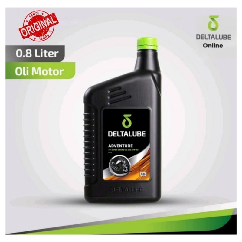 Jual Deltalube Adventure 731 Super Engine Oil Sae 20W50 Kemasan 0.8 L ...