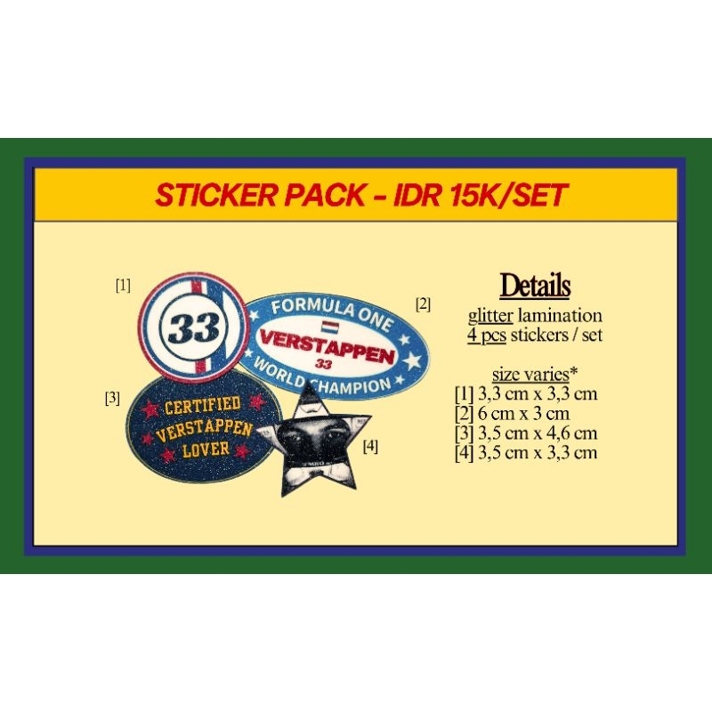 Jual f1 fanmade / formula stickers | Shopee Indonesia