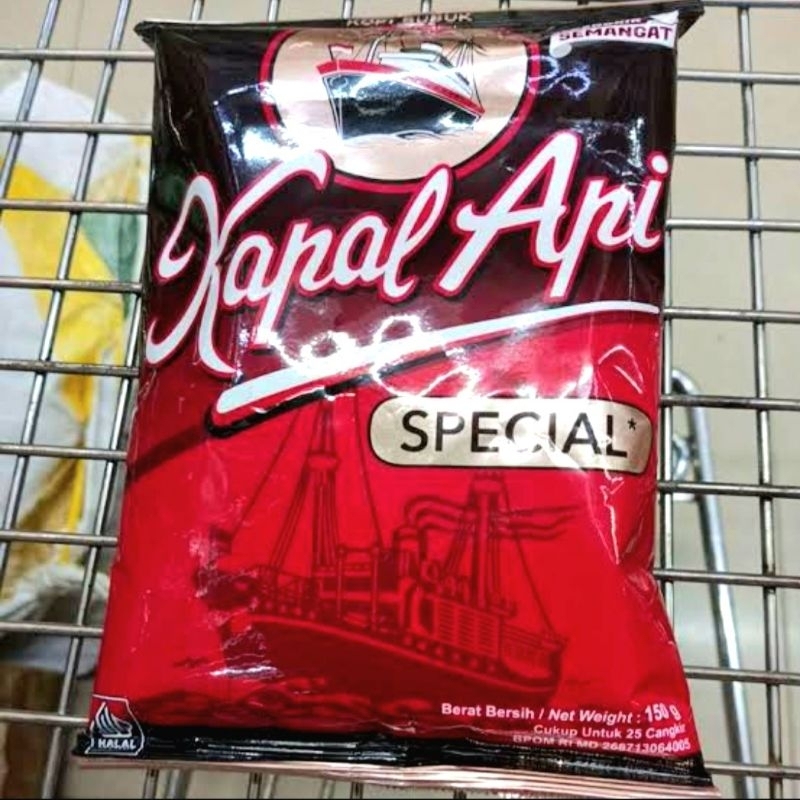 Jual Kopi Kapal Api Special 150 gr Pure Coffee | Shopee Indonesia