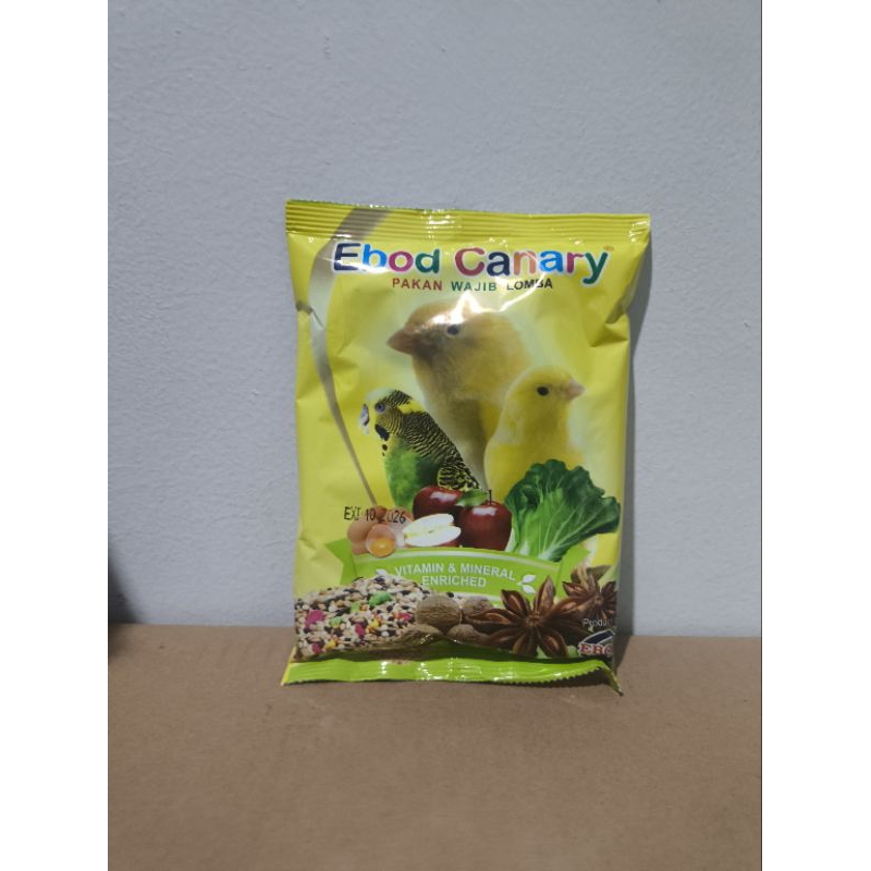 Jual EBOD CANARY ORIGINAL Sachet Pakan harian burung kenari berkualitas ...