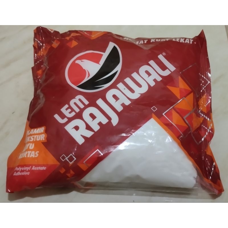 Jual Lem Rajawali kemasan besar 700-800 gr || Lem PVAC putih plamir 1kg ...