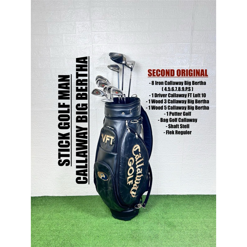 ヴィンテージ】Callaway BIG BERTHA ゴルフクラブ セット ☆49