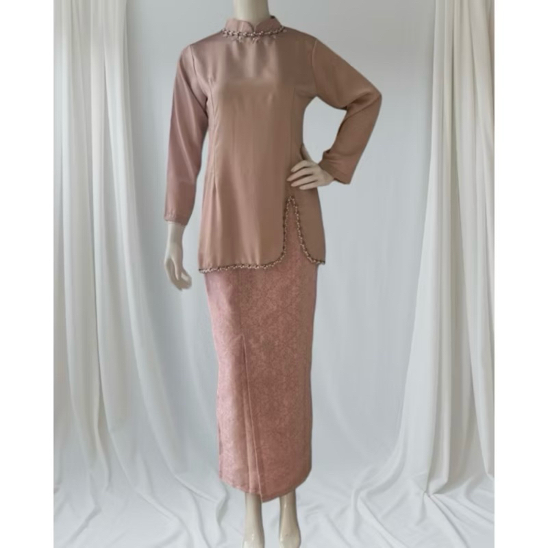 Jual M’O&Y… NEW SETROK Baju kurung melayu rok songket kamila baju ...