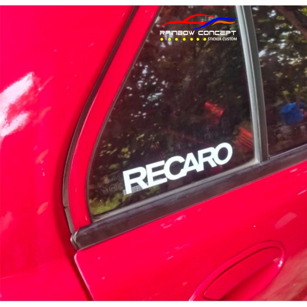Jual 2PCS RECARO STICKER MOBIL RECARO STIKER MOBIL UNIVERSAL | Shopee ...