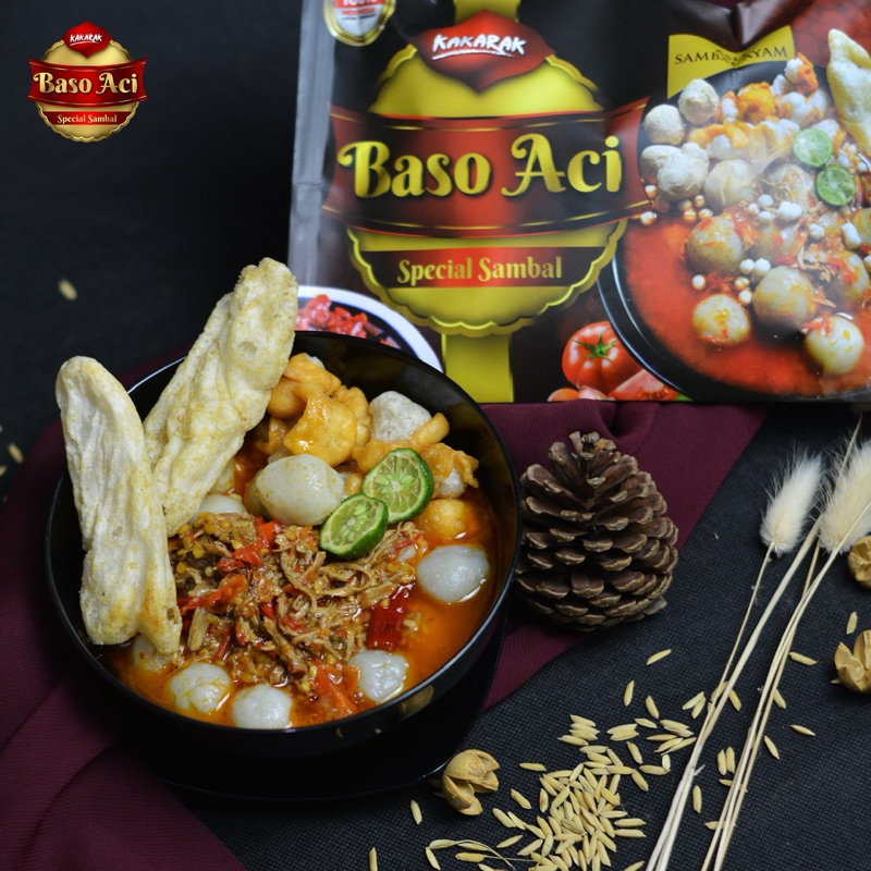 Jual KAKARAK - Baso Aci Instant Kemasan Sambal Ayam 160gr | Shopee ...