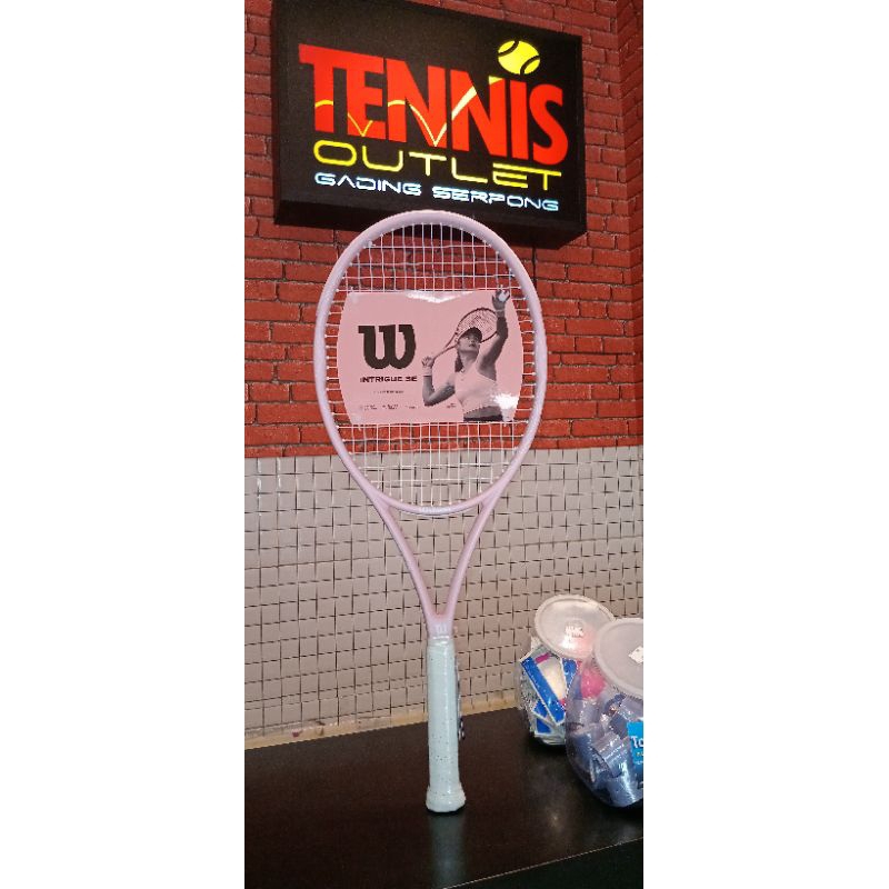 Jual Raket Tennis Wilson Intrigue SE (Pink) + String -100%ORIGINAL ...