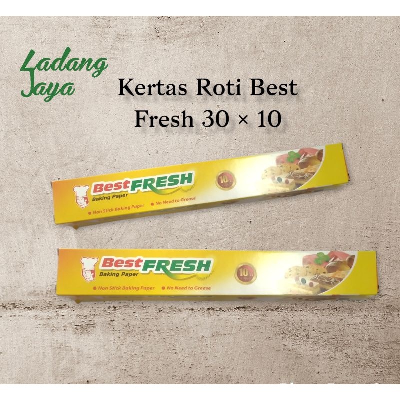 Jual Kertas Roti Best Fresh / Baking Paper 30x10 | Shopee Indonesia