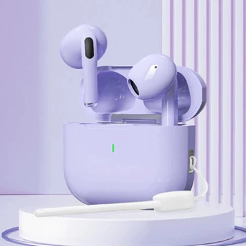GOOJODOQ J201 Earphone Bluetooth TWS A6 Pro Earphone Nirkabel Headset Bluetooth 5.3 Earphones