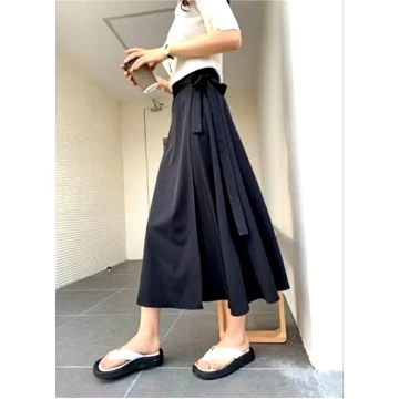 Rok Himari Skirt Korean Style Rok Lilit Satin Bahan Velvet Himari Skirt Premium Rok Jumbo