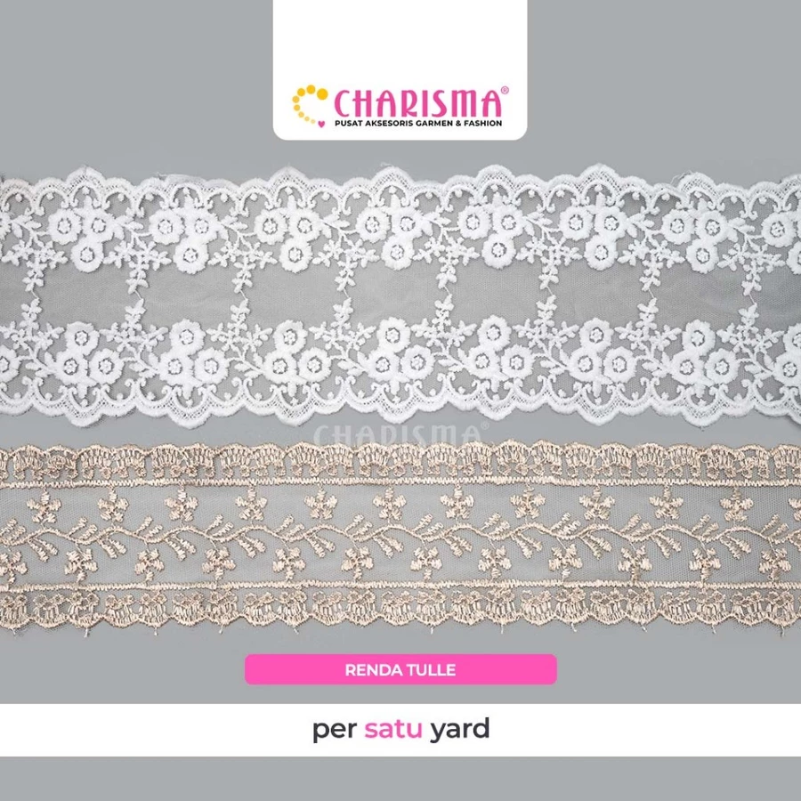 Renda Tengah Tulle NL 