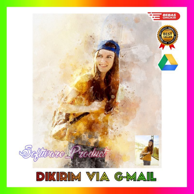 Jual Watercolor Artist - Perfectum 2 - Photosop Action | Shopee Indonesia