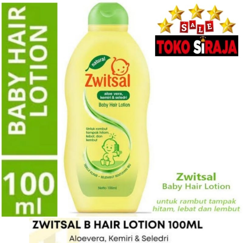 Jual ZWITSAL BABY HAIR LOTION 100 ML / MINYAK RAMBUT ANAK BAYI ZWITSAL ...