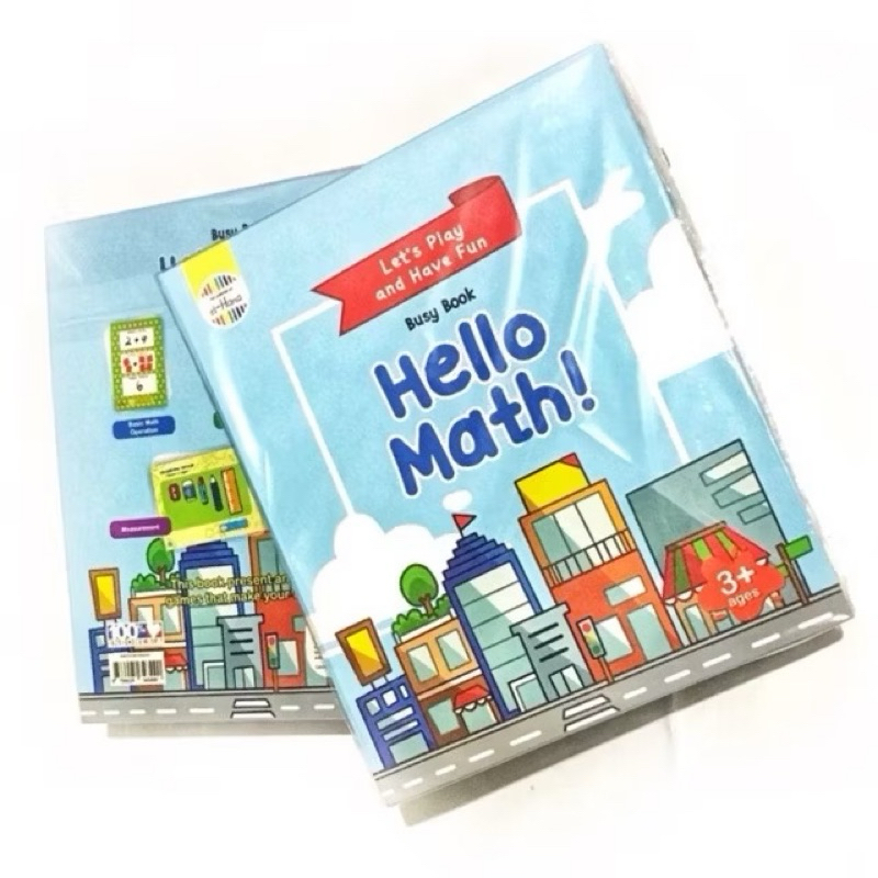 Jual El-Hana Busy Book Hello math Mainan Edukasi Buku Aktivitas Belajar ...