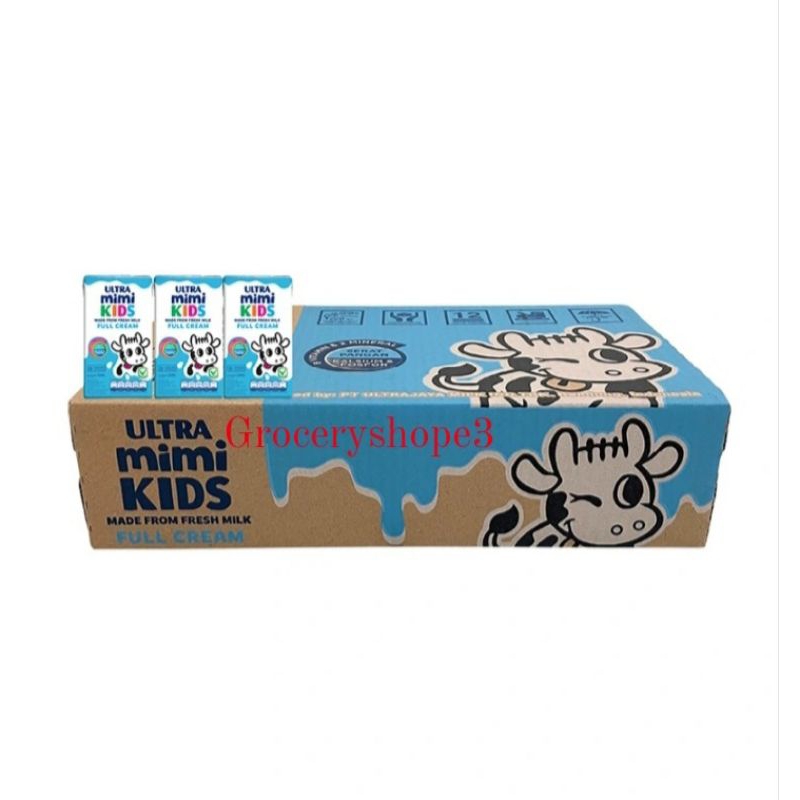 Jual Ultramimi Kids UHT FULLCREAM 125ML 1 Dus isi 40pcs | Shopee Indonesia