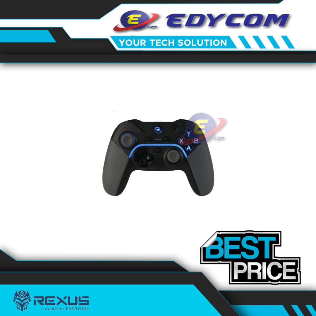 Jual Rexus Daxa Asteria DX-AX1 Black Wireless Gamepad | Shopee Indonesia