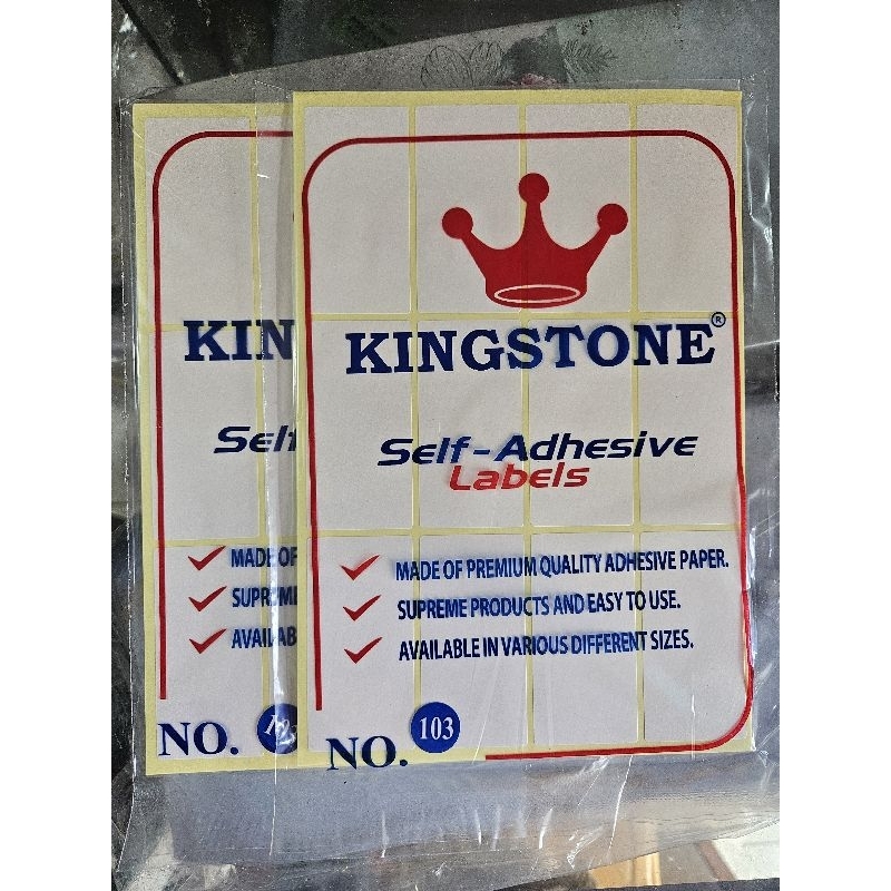 Jual Ukuran Label 103 Terlengkap & Harga Terbaru Juli 2026 | Shopee ...