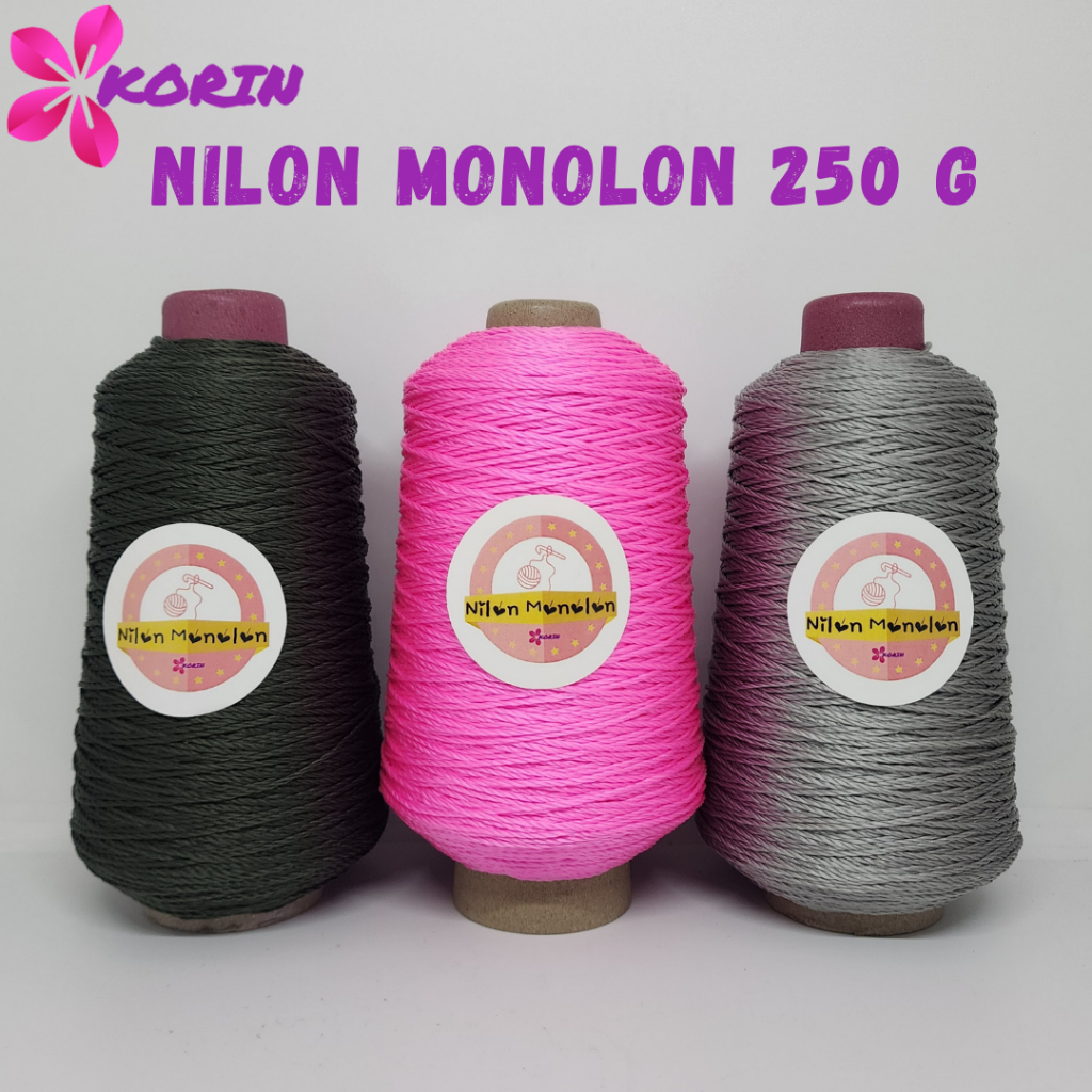 Jual Benang Nilon Monolon 250gram / Nylon Prolene / Nylon Monolon PP ...