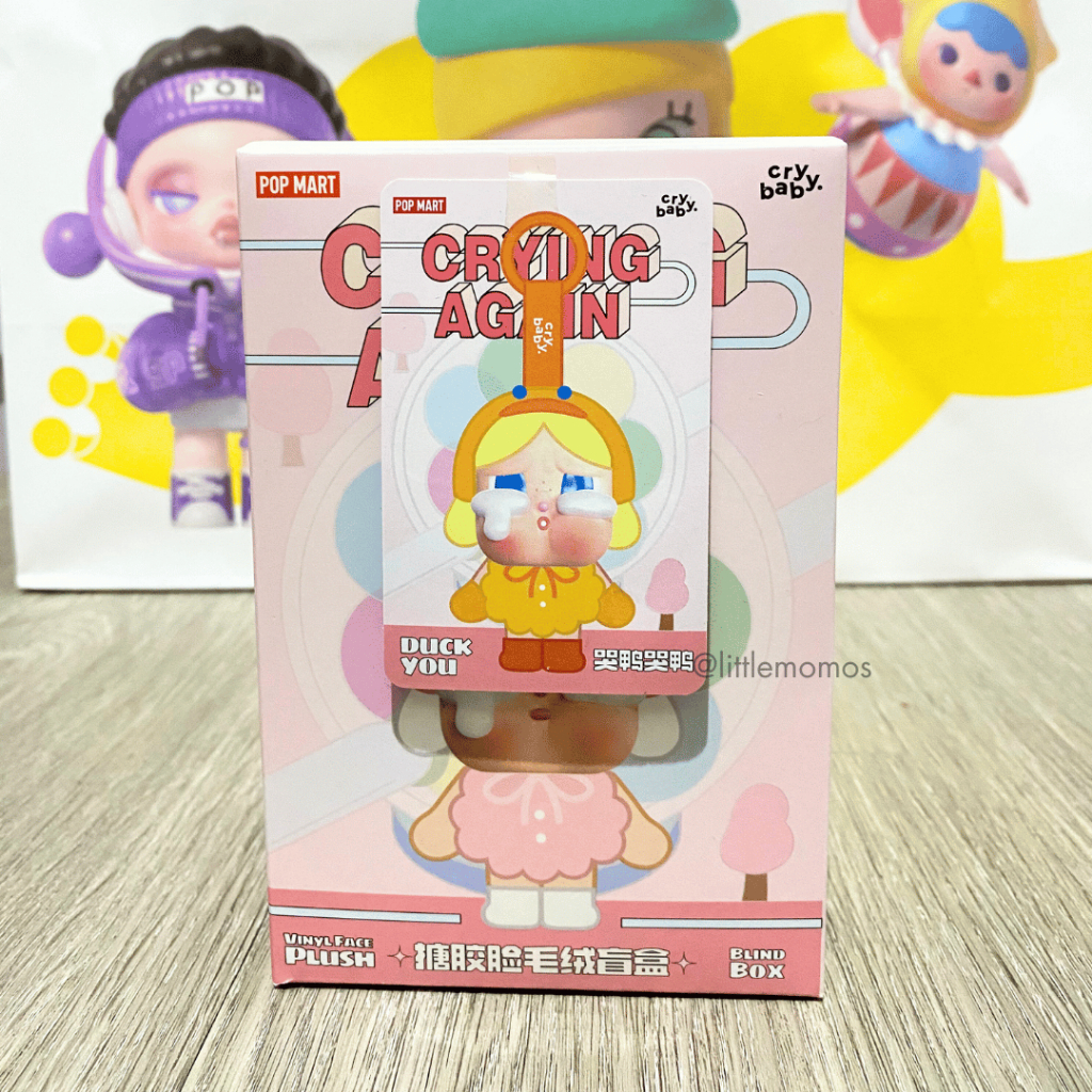 Jual ORIGINAL Labubu Have A Seat Secret Crybaby Sunset
