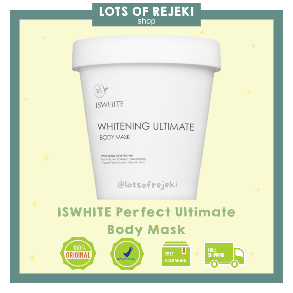 Jual ISWHITE Perfect Ultimate Body Mask 200g | Shopee Indonesia